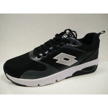 Young Ladies Outdoor Black Air Cushion Jogging Footwear